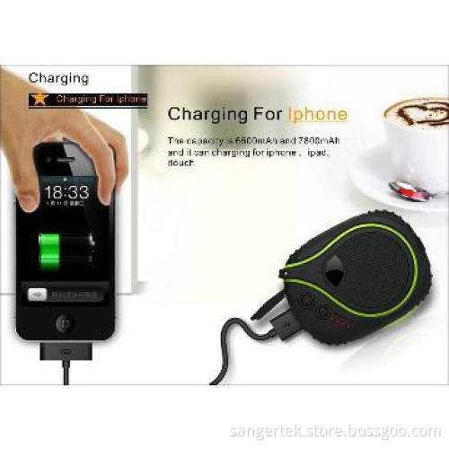 2013 water proof dust proof shock proof power bank for sports and outd